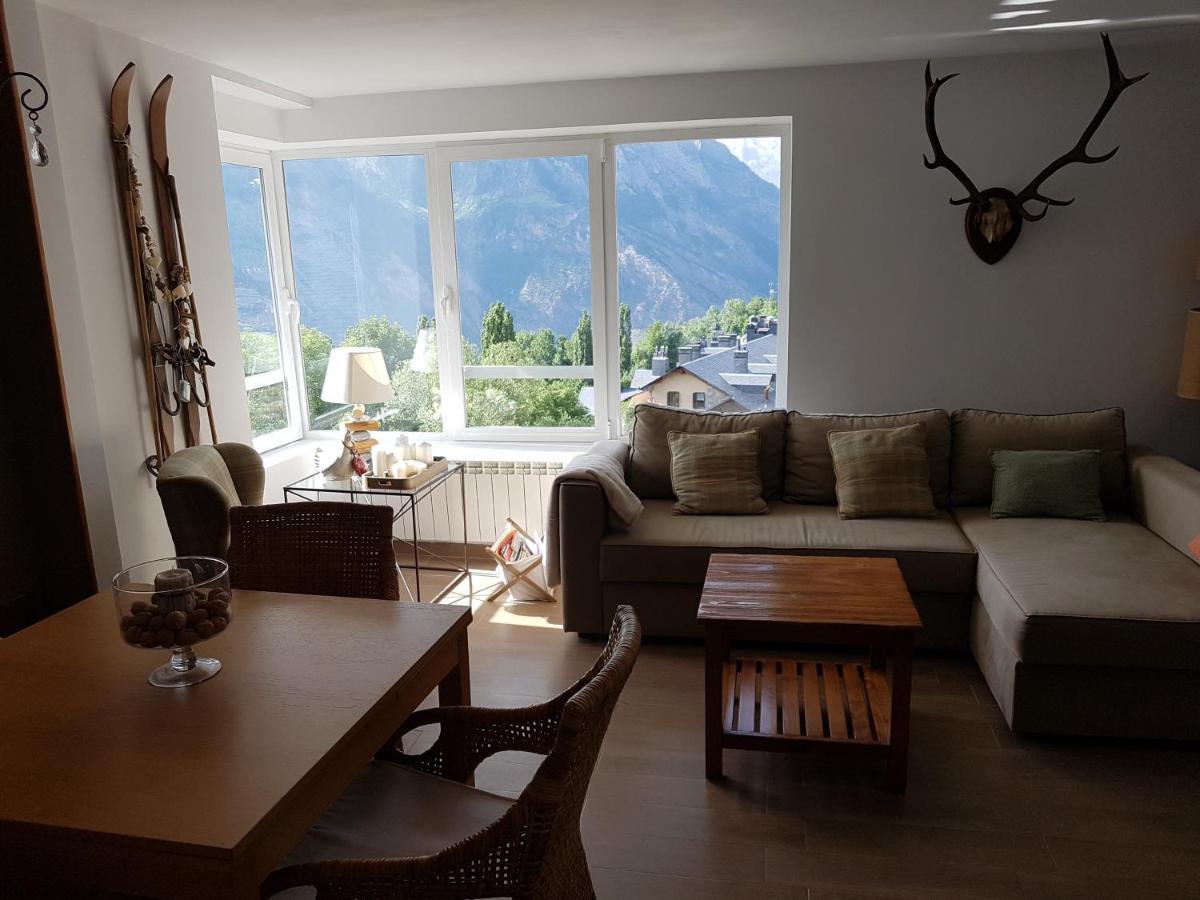 Las Mejores Vistas Del Valle. Apartmento 65M.Wifi Cerler Bagian luar foto